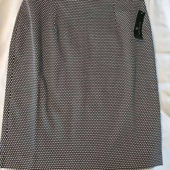 Worthington, black and white lattice, pencil skirt new with tags - Picture 1 of 9